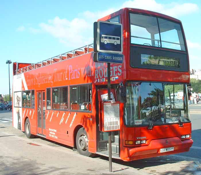 Les Cars Rouges Volvo Citybus B10M East Lancs 466NEZ75